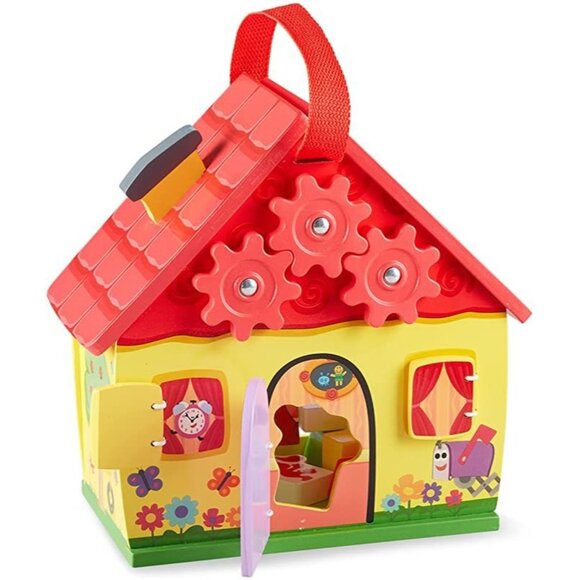 Melissa & Doug Blue's Clues & You! House Shape Sorter Activity Play Set - Picture 2 of 6